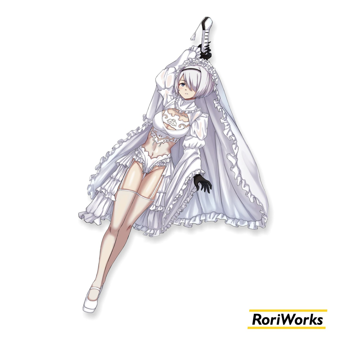 2B (Bride) - Sticker