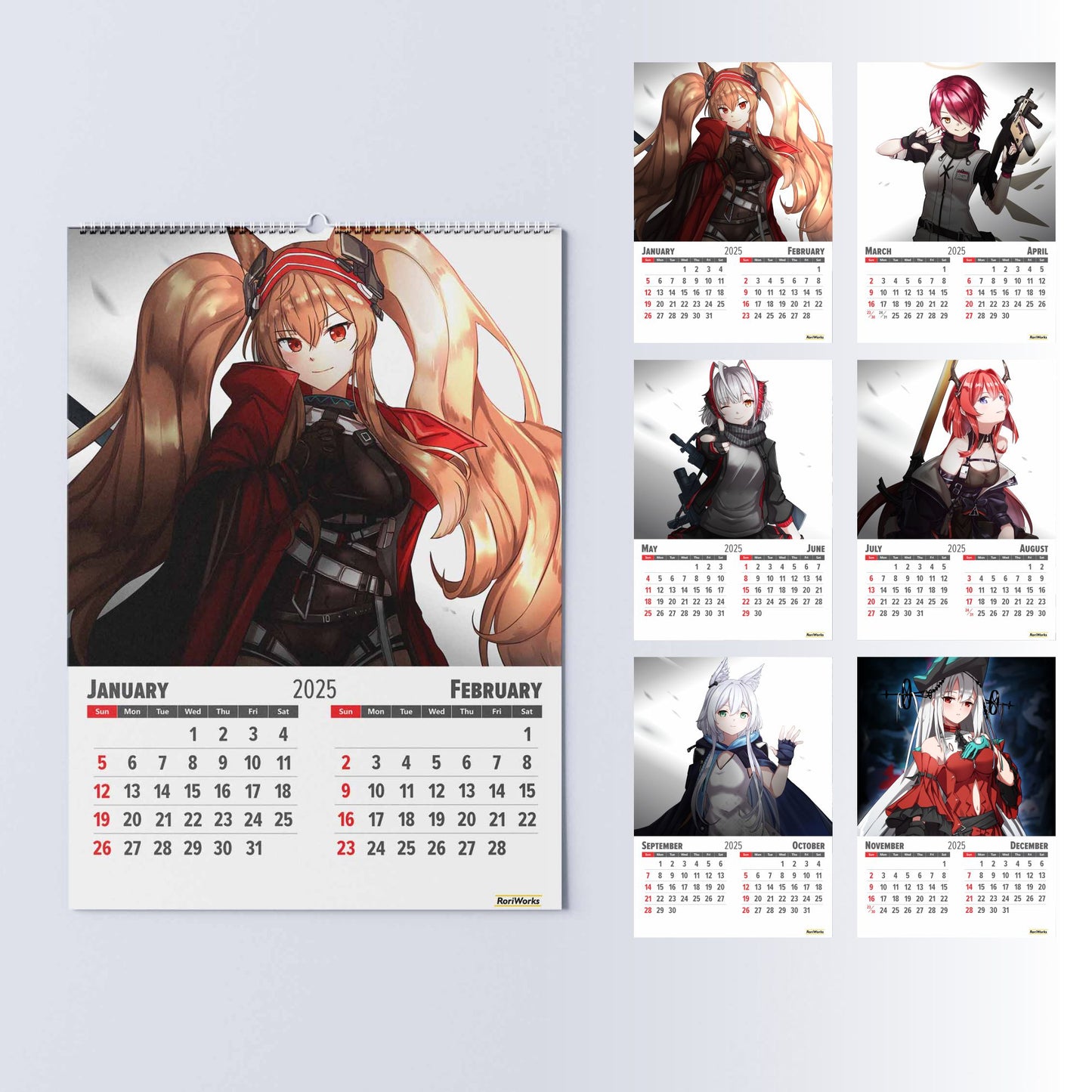 Arknights - Wall Calendar 2025