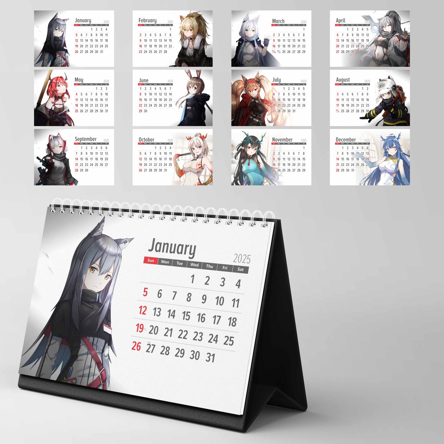 Arknights - Desk Calendar 2025