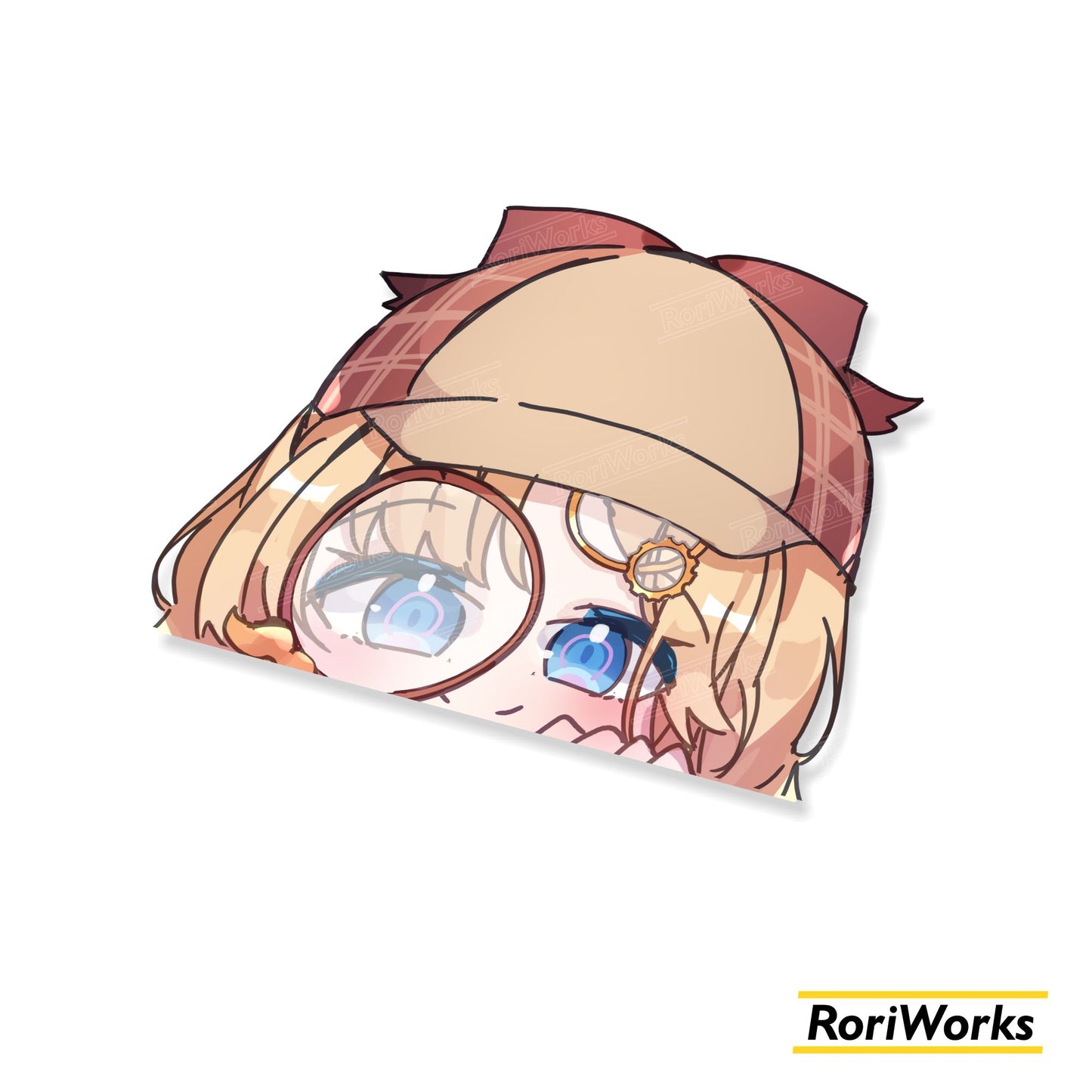 Amelia - Peeking Sticker