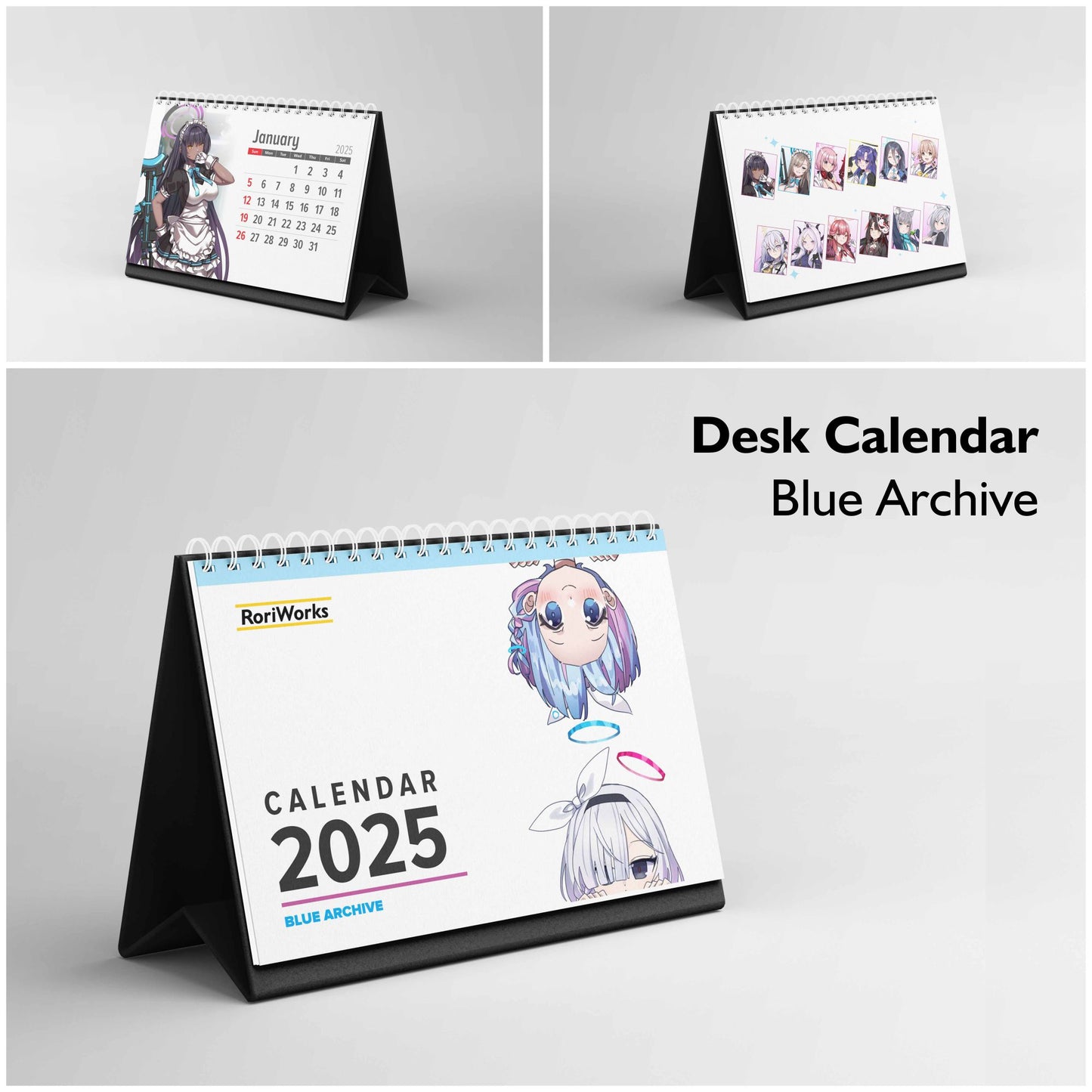 Blue Archive - Desk Calendar 2025