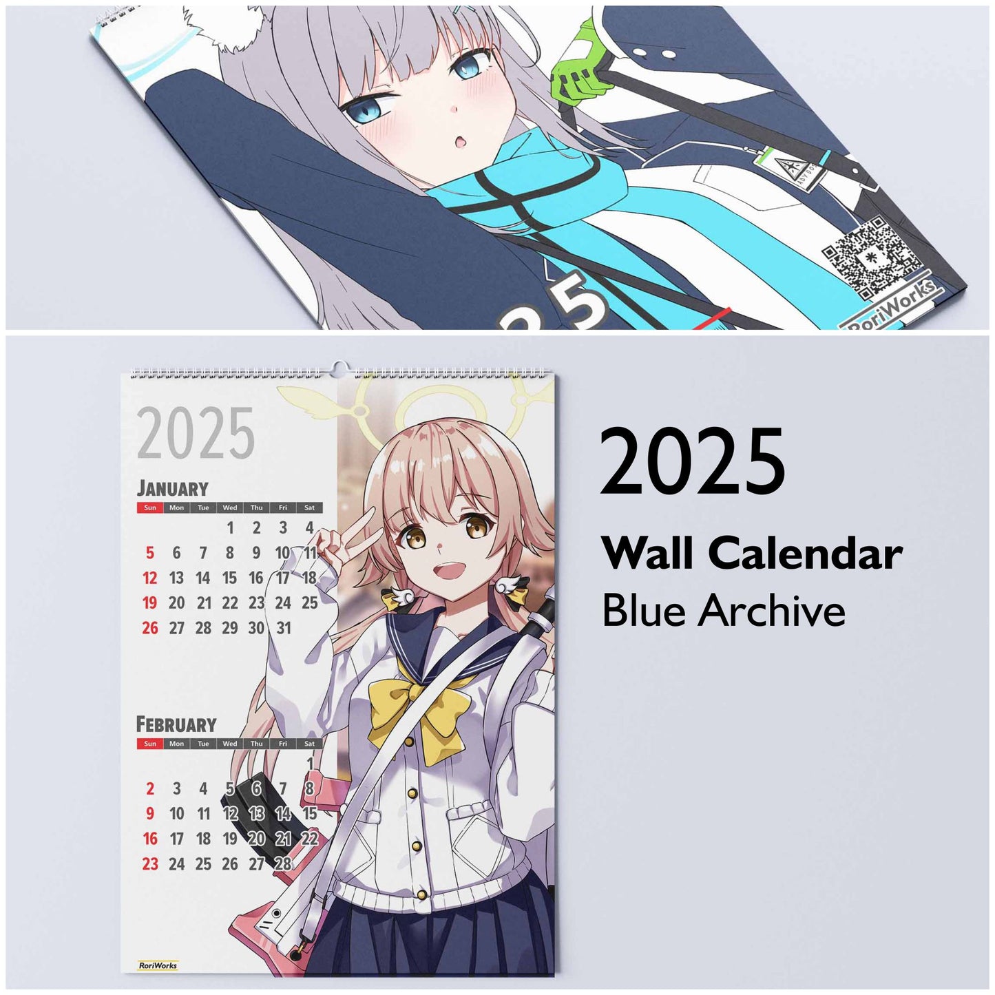 Blue Archive - Wall Calendar 2025