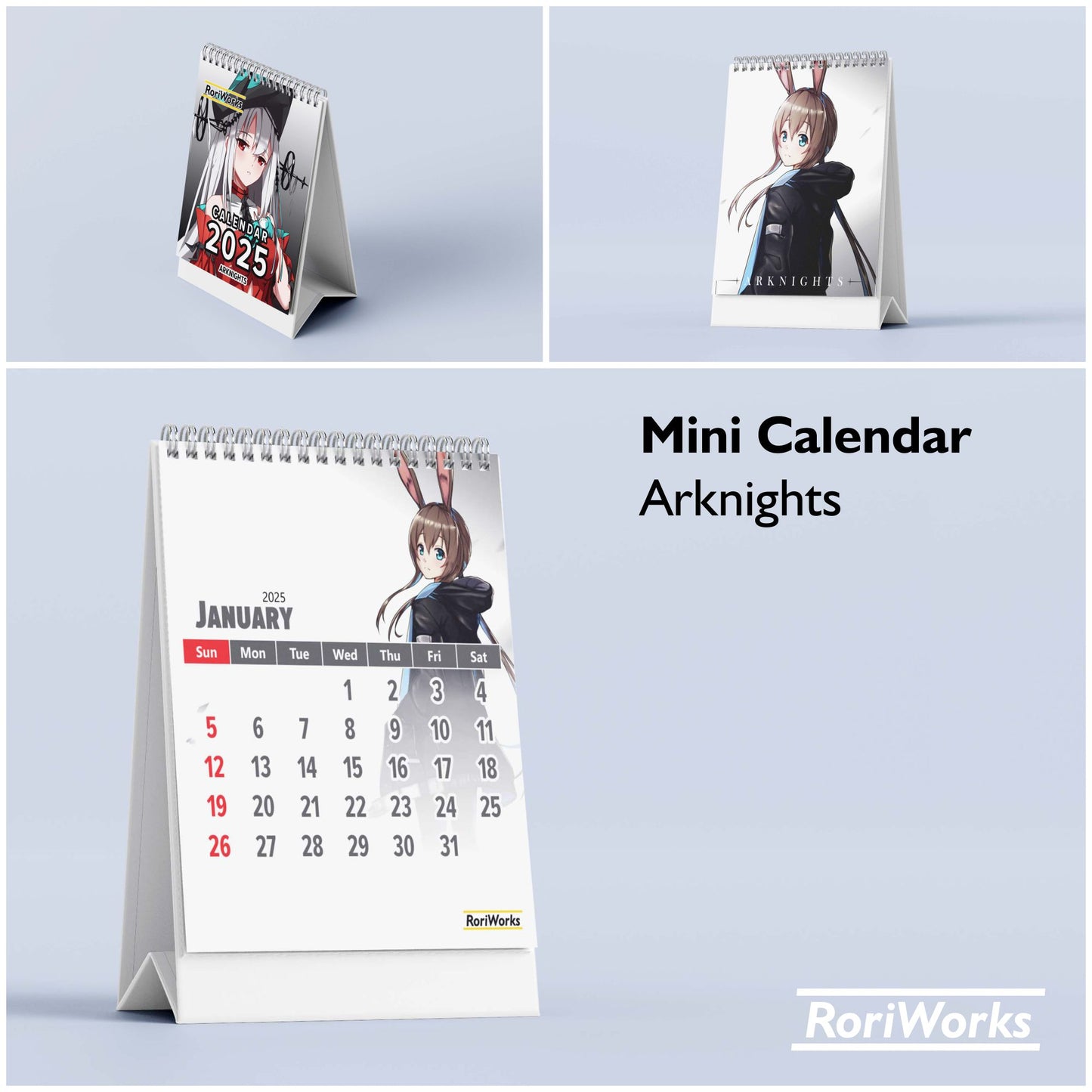 Arknights - Mini Desk Calendar 2025