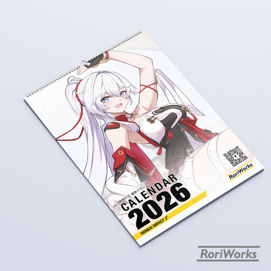 Honkai Impact 3rd - Wall Calendar 2026