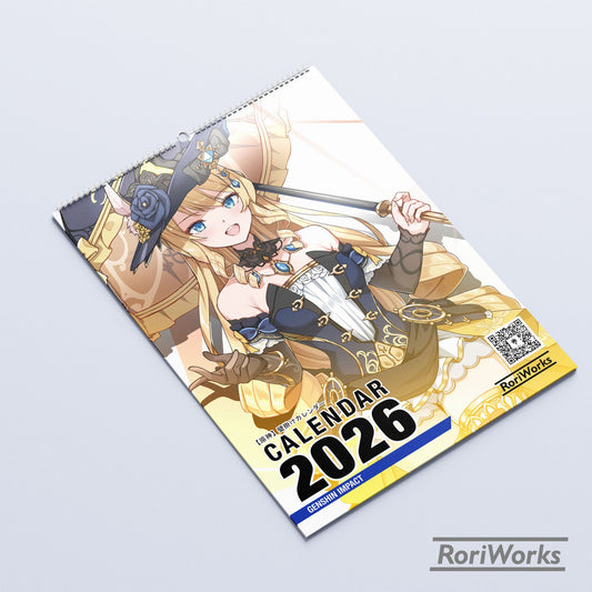 Genshin Impact - Wall Calendar 2026