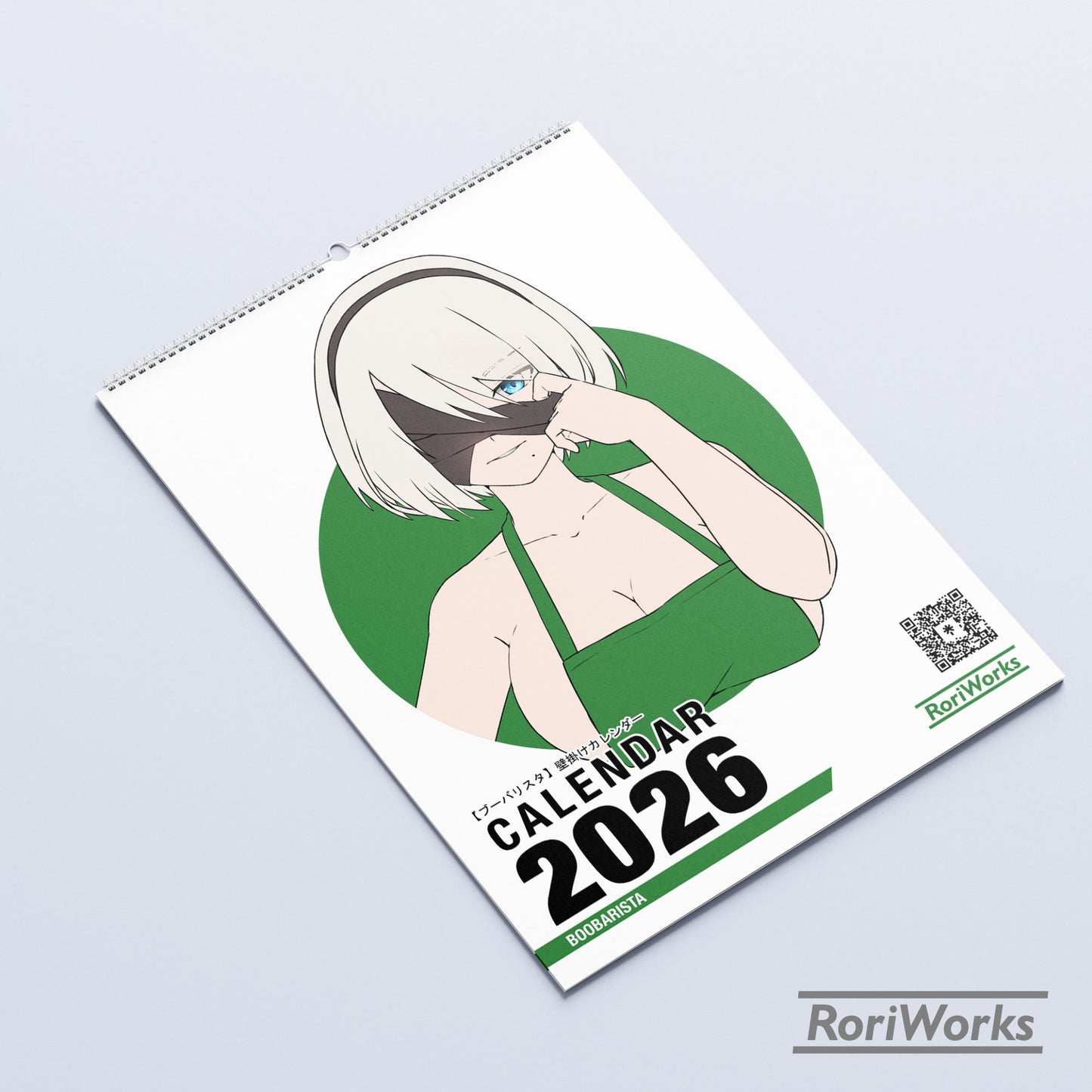 Boobarista - Wall Calendar 2026