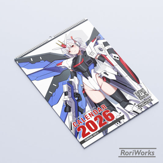 Gundam Girls - Wall Calendar 2026
