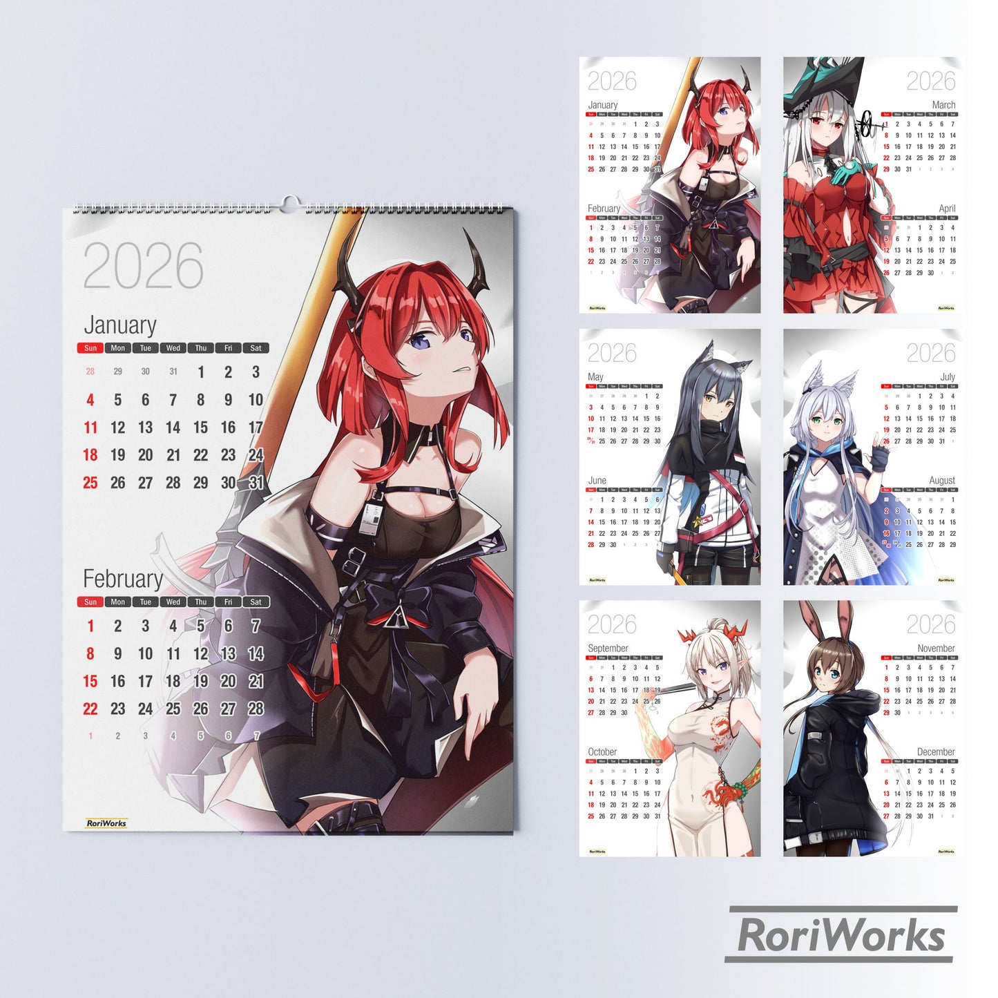 Arknights - Wall Calendar 2026