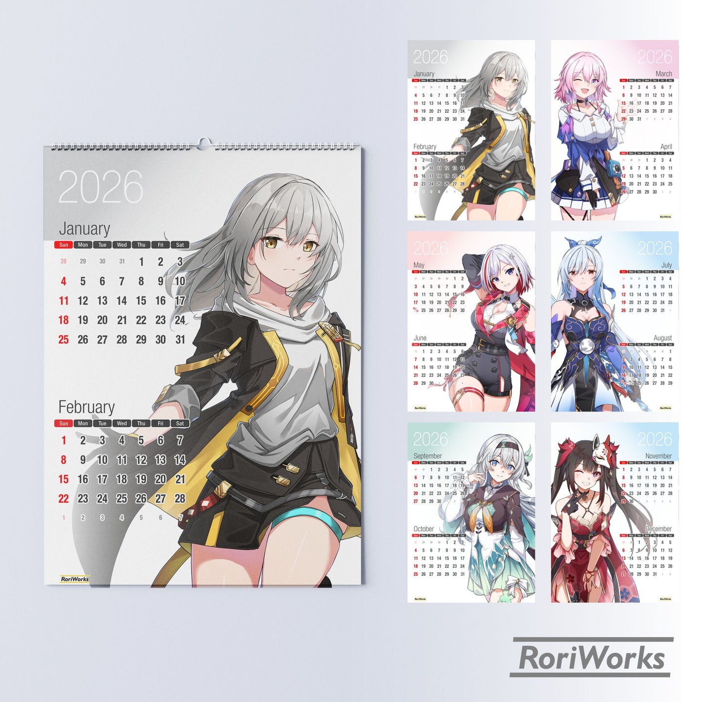 Honkai: Star Rail - Wall Calendar 2026