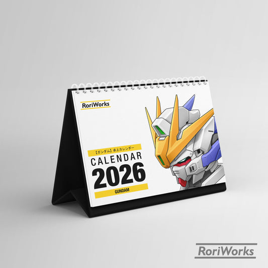 Gundam - Desk Calendar 2026