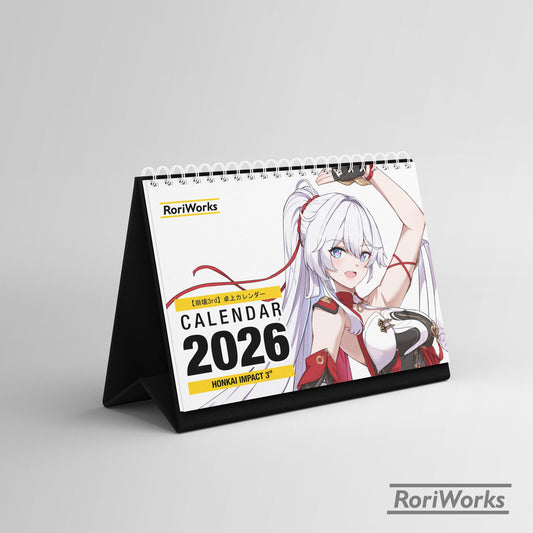 Honkai Impact 3rd - Desk Calendar 2026