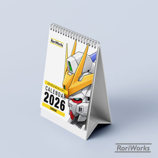 Gundam - Mini Desk Calendar 2026