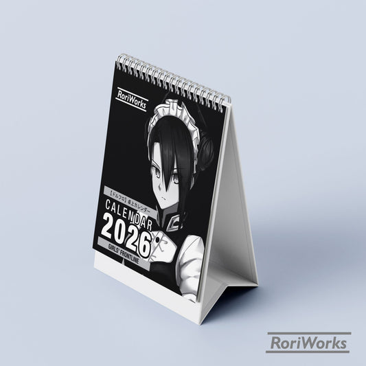 Girls' Frontline - Mini Desk Calendar 2026