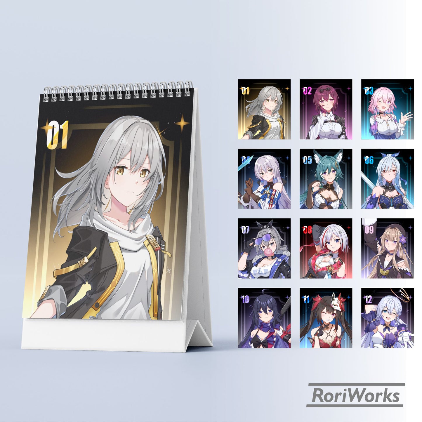 Honkai: Star Rail - Mini Desk Calendar 2026