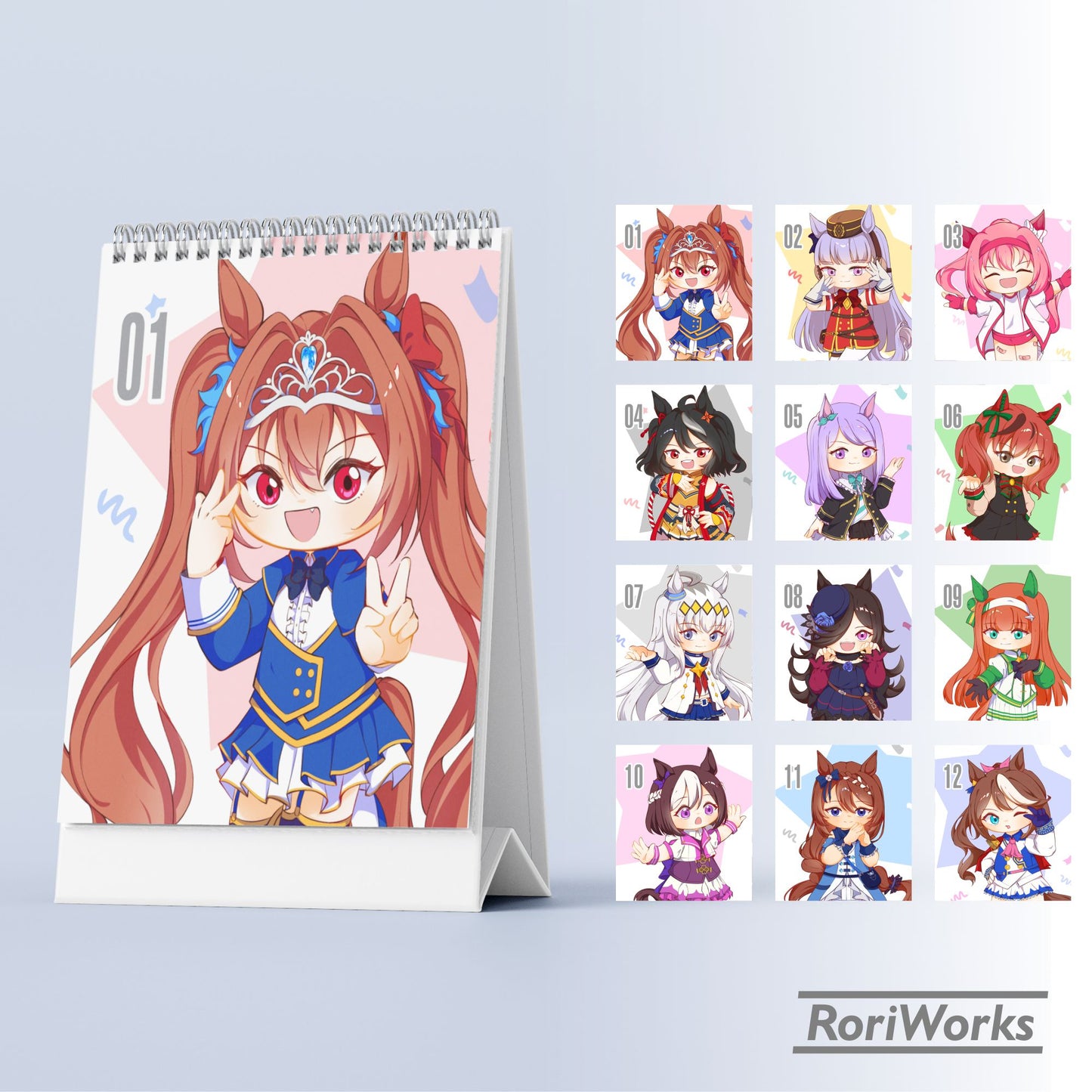Umamusume - Mini Desk Calendar 2026