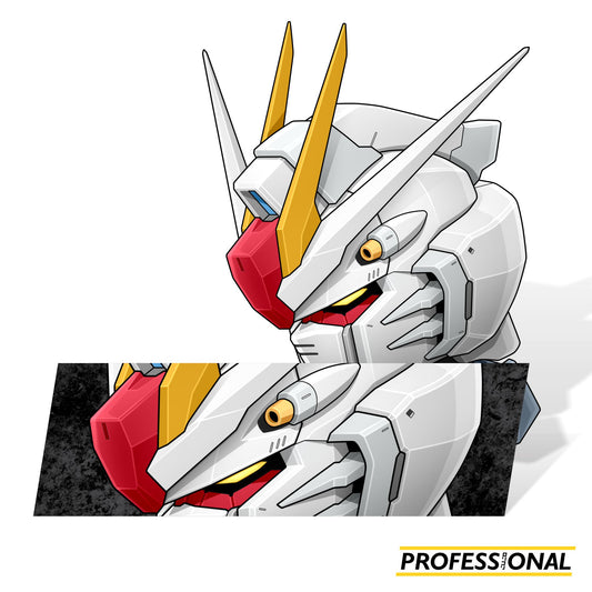 Freedom Gundam Head - Sticker