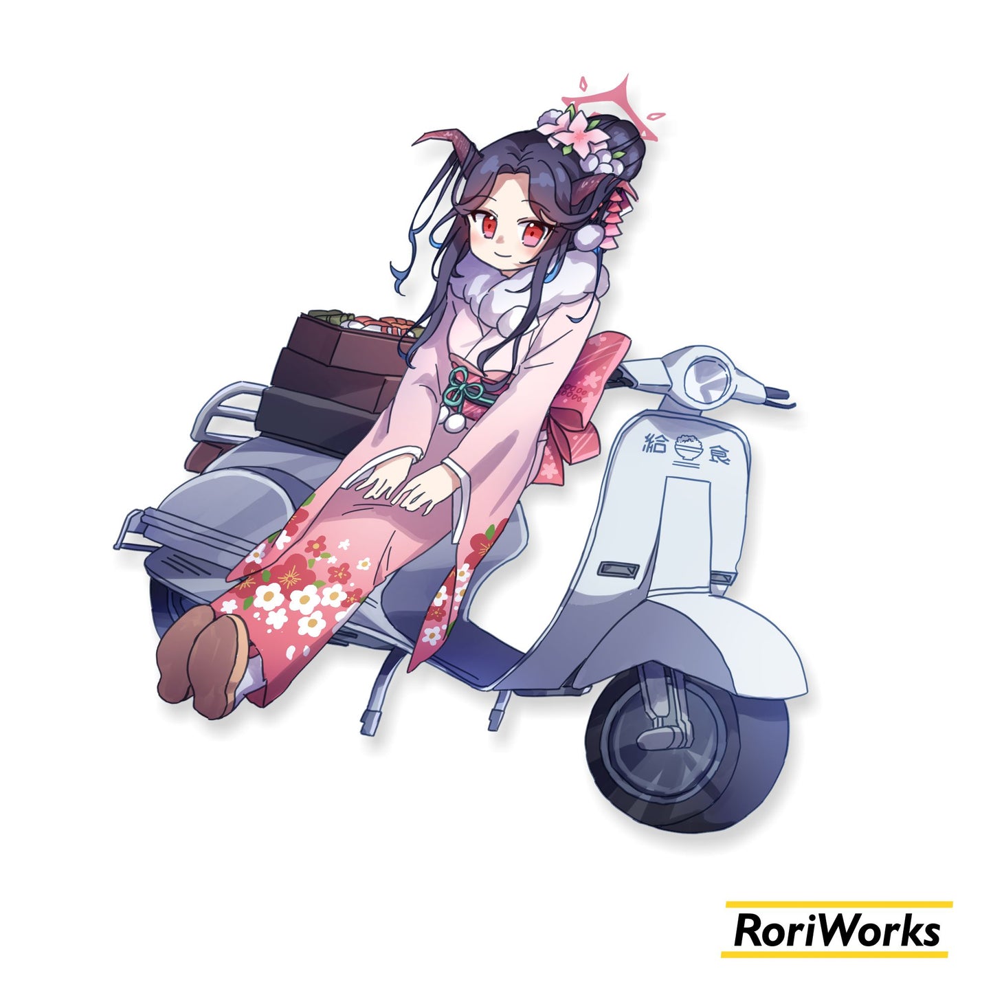 Fuuka (Vespa) - Sticker