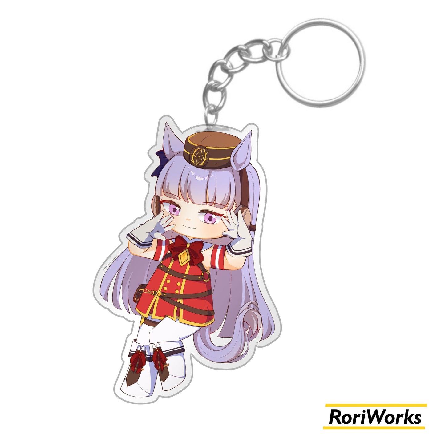 Gold Ship - Keychain