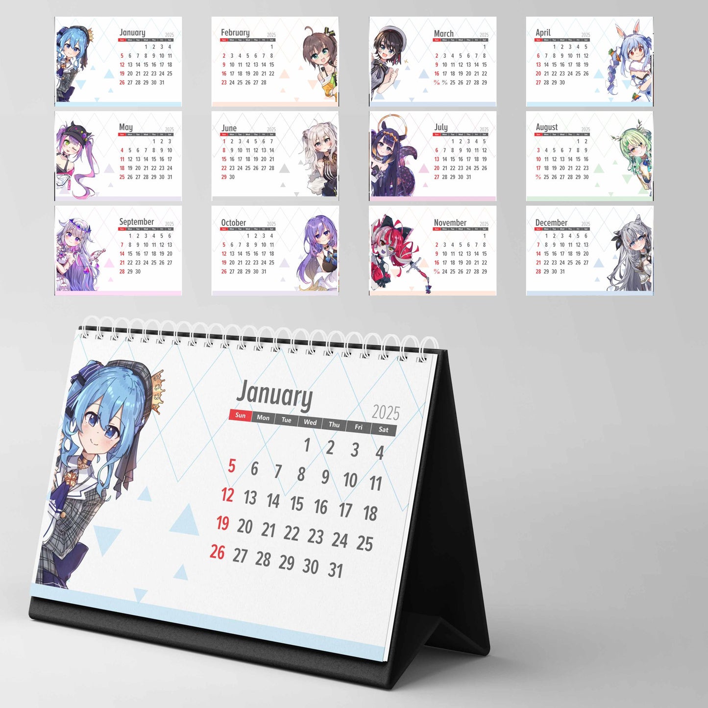 Hololive - Desk Calendar 2025