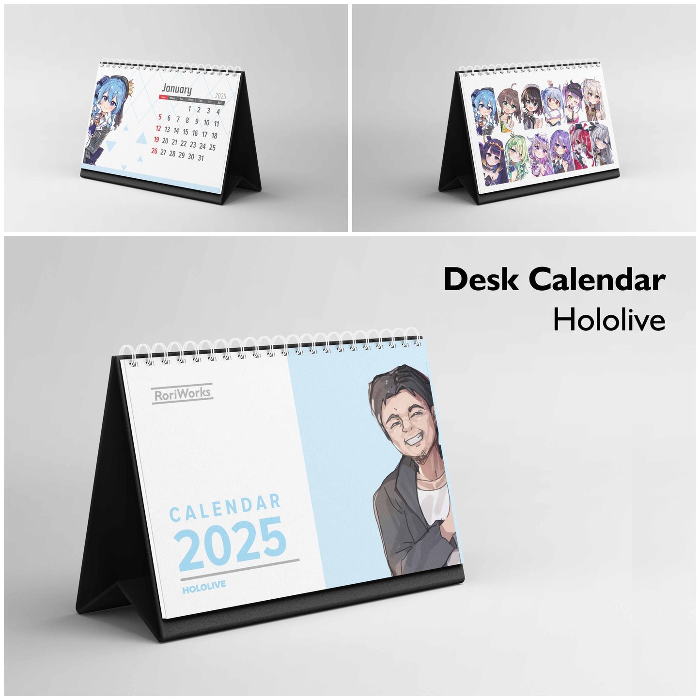 Hololive - Desk Calendar 2025