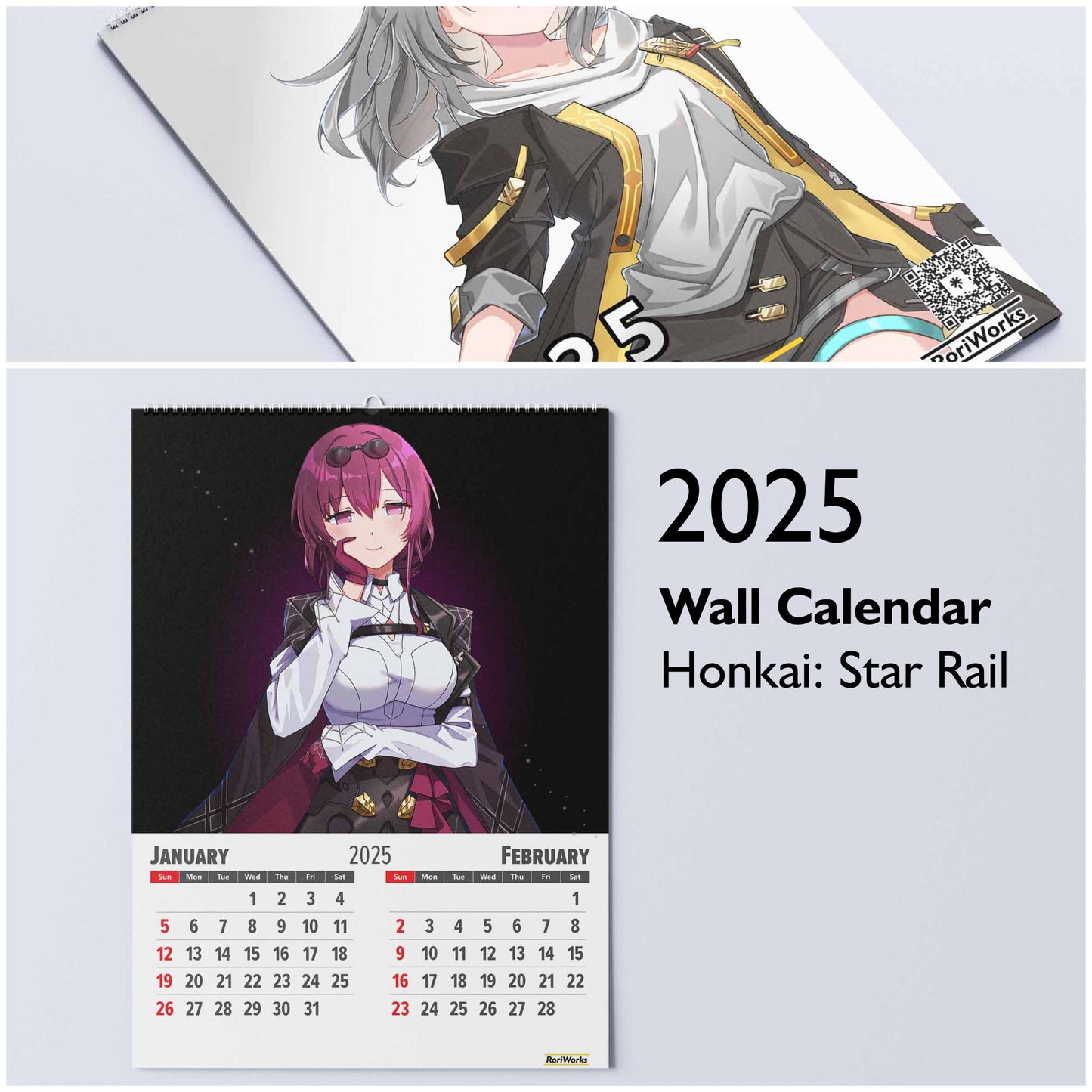 Honkai Star Rail - Wall Calendar 2025