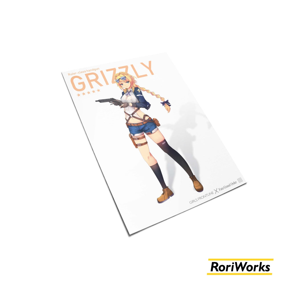 Jeanne x Grizzly - Art Print