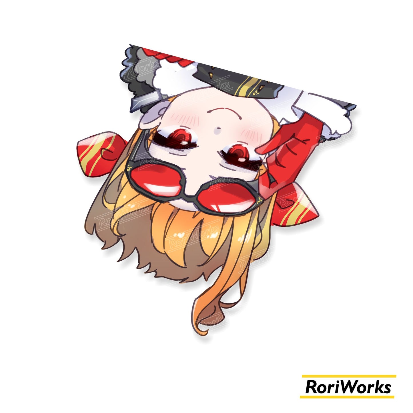 Kaela - Peeking Sticker