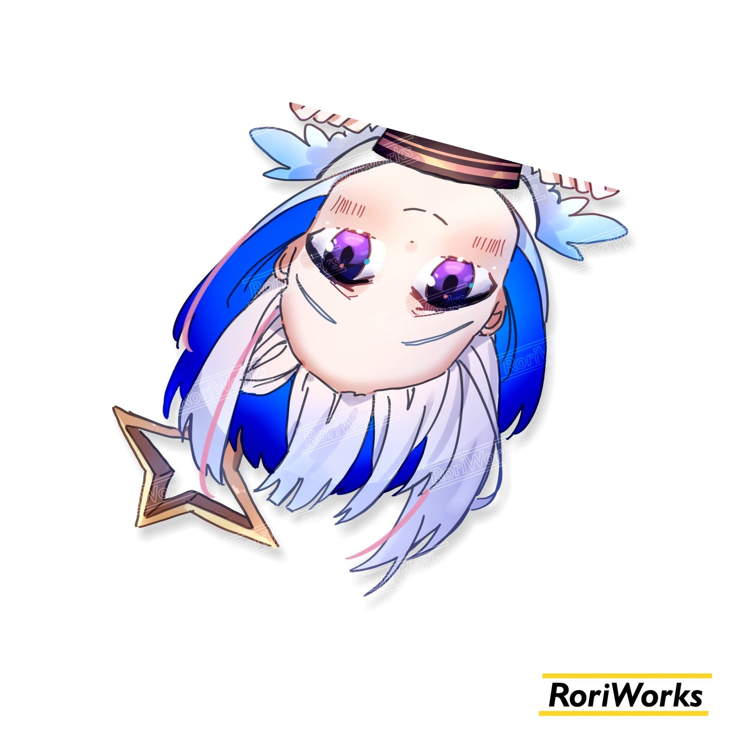 Kanata - Peeking Sticker