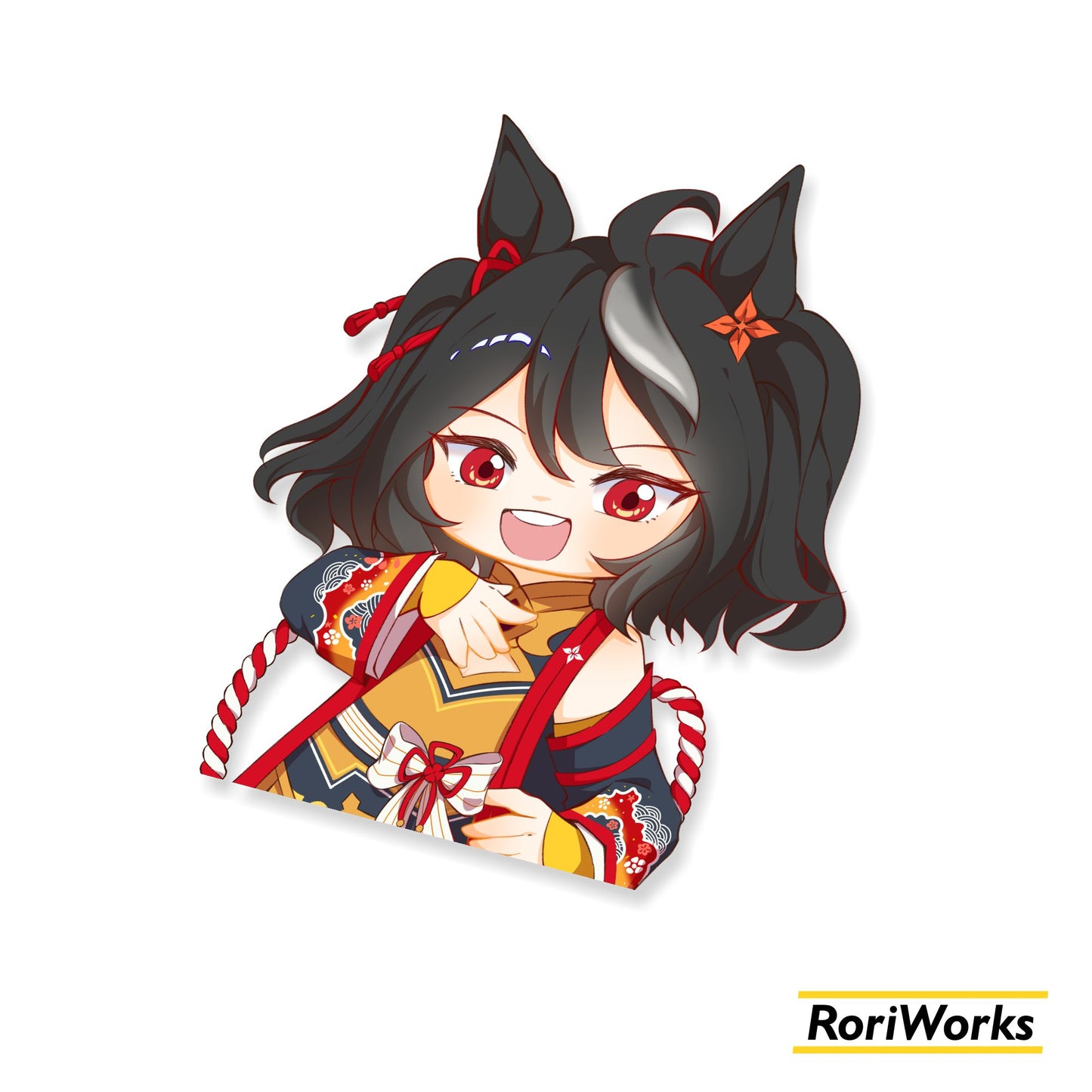 Kitasan Black (Chibi) - Sticker