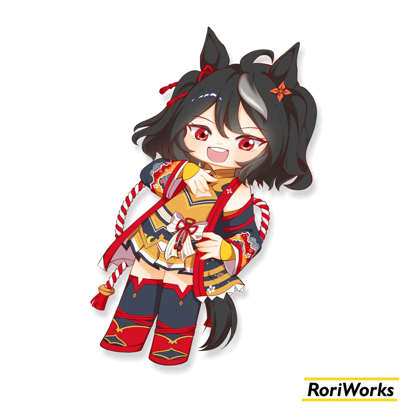 Kitasan Black (Chibi) - Sticker