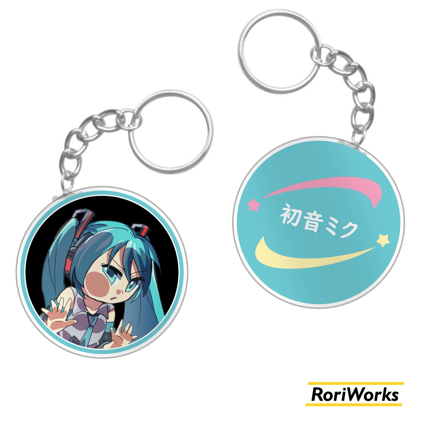 Miku (Chibi) - Keychain