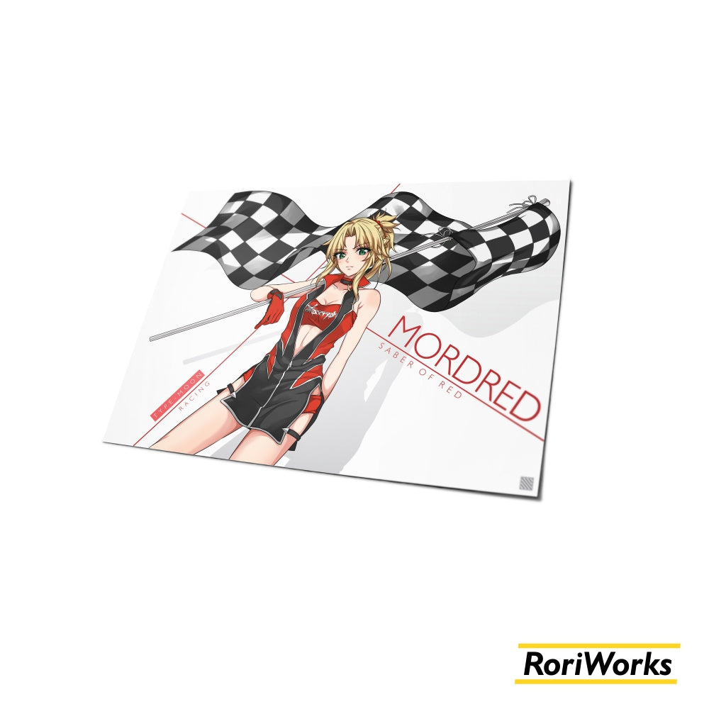 Mordred (Race Queen) - Art Print
