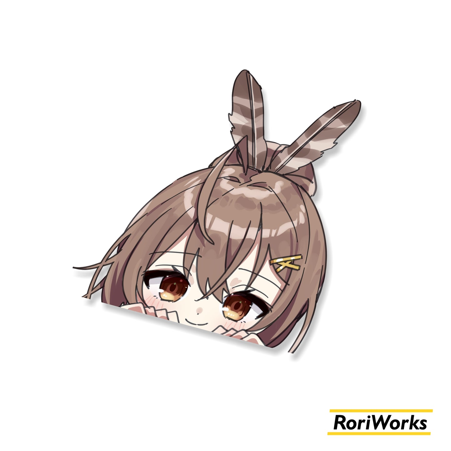 Mumei - Peeking Sticker