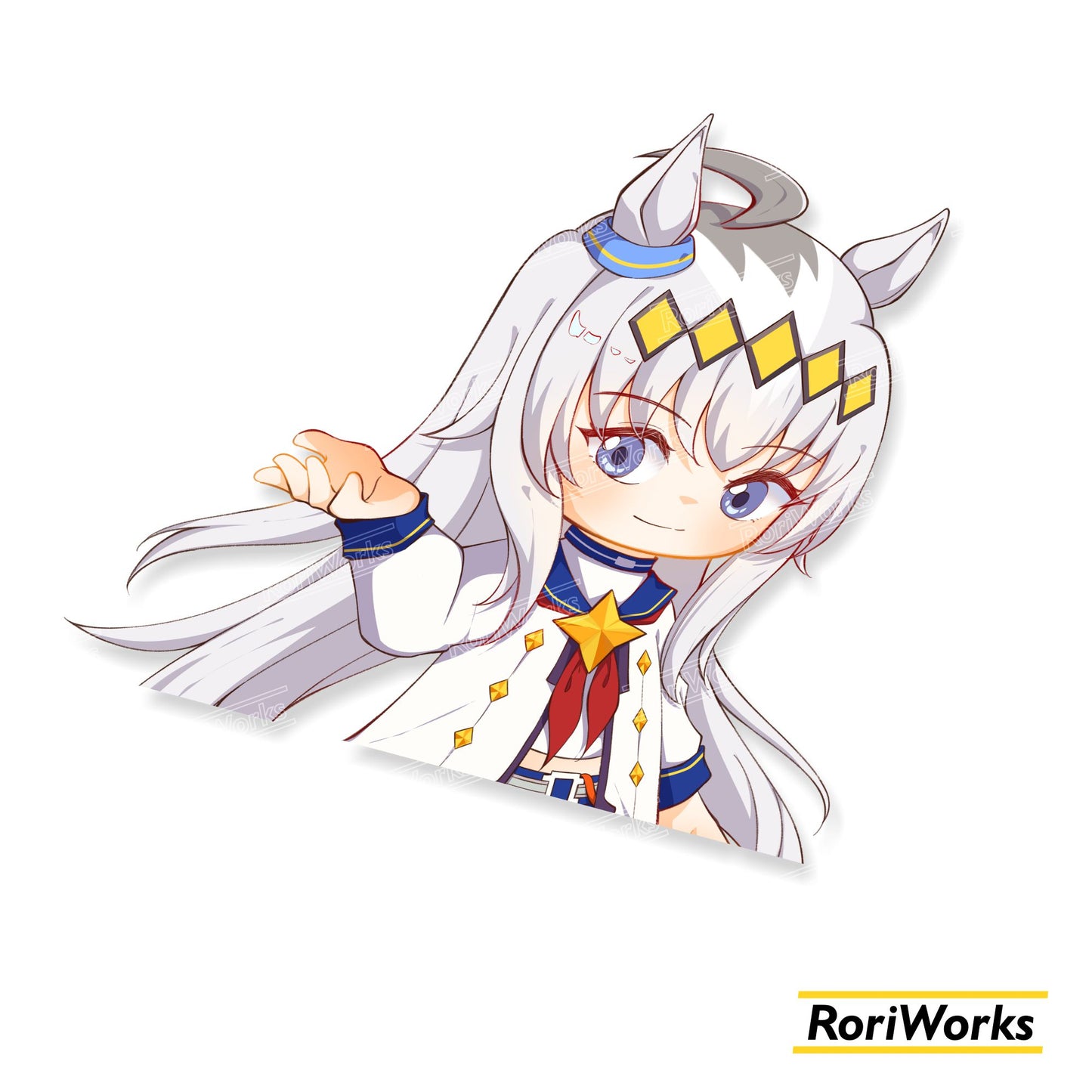 Oguri Cap (Chibi) - Sticker