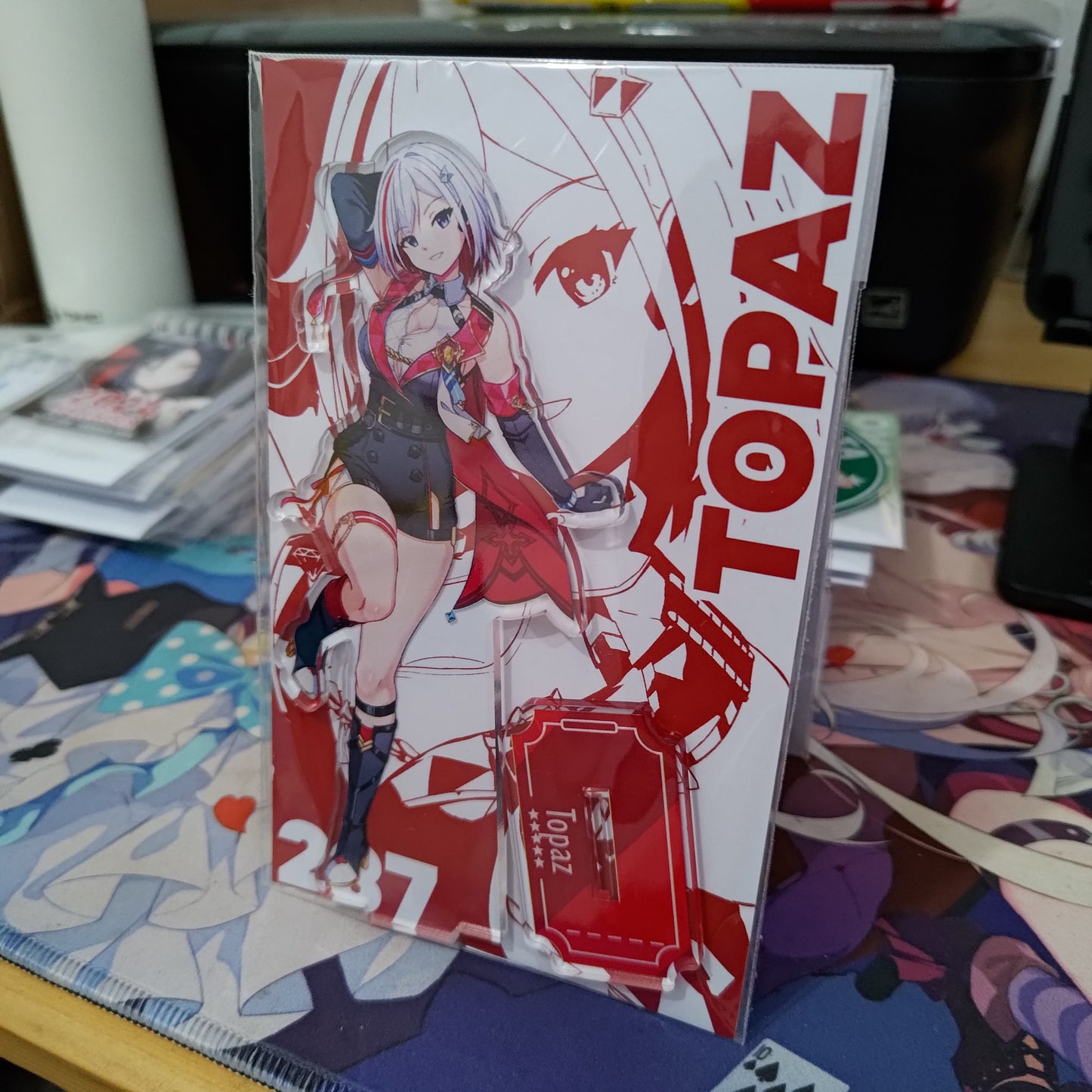 Topaz - Acrylic Standee