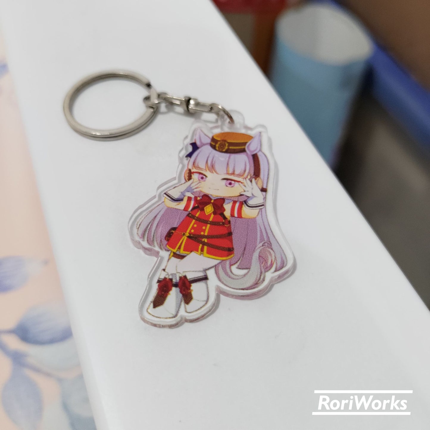 Gold Ship - Keychain