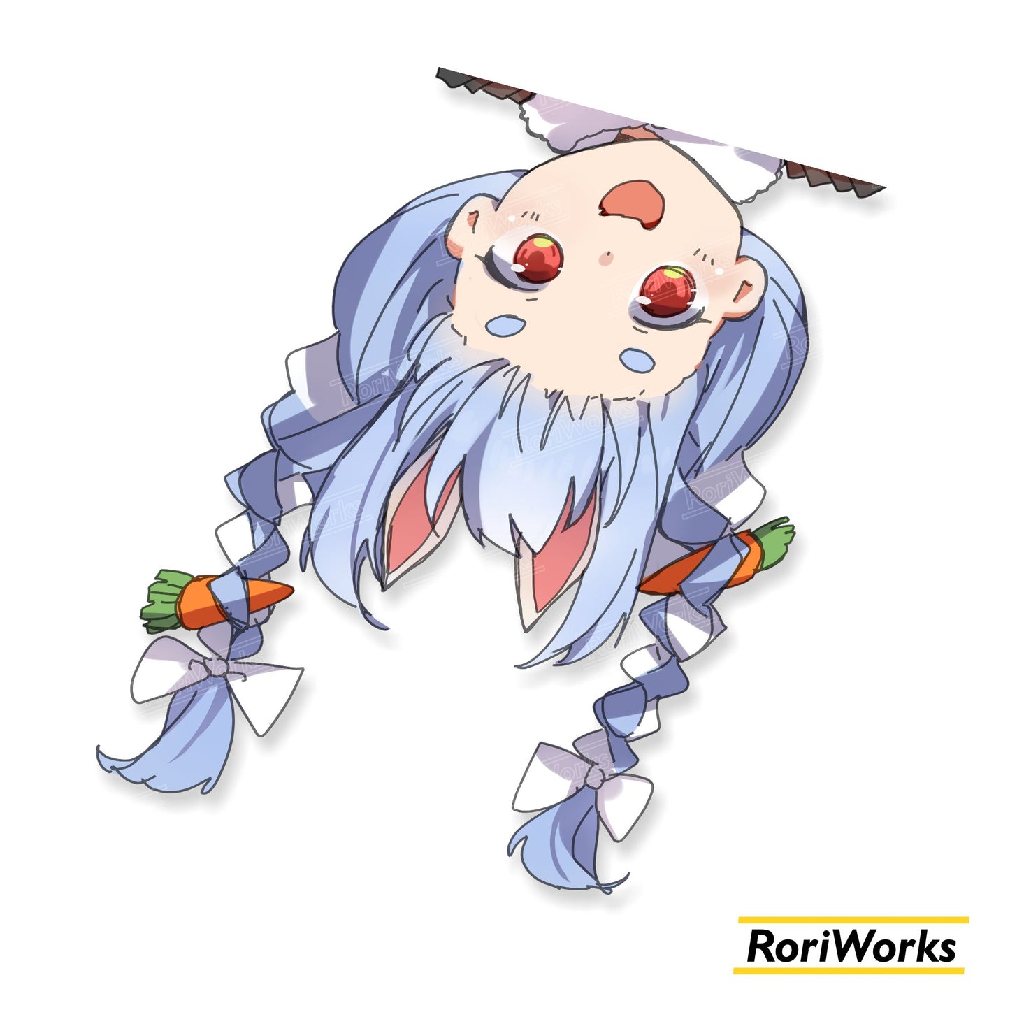 Pekora - Peeking Sticker
