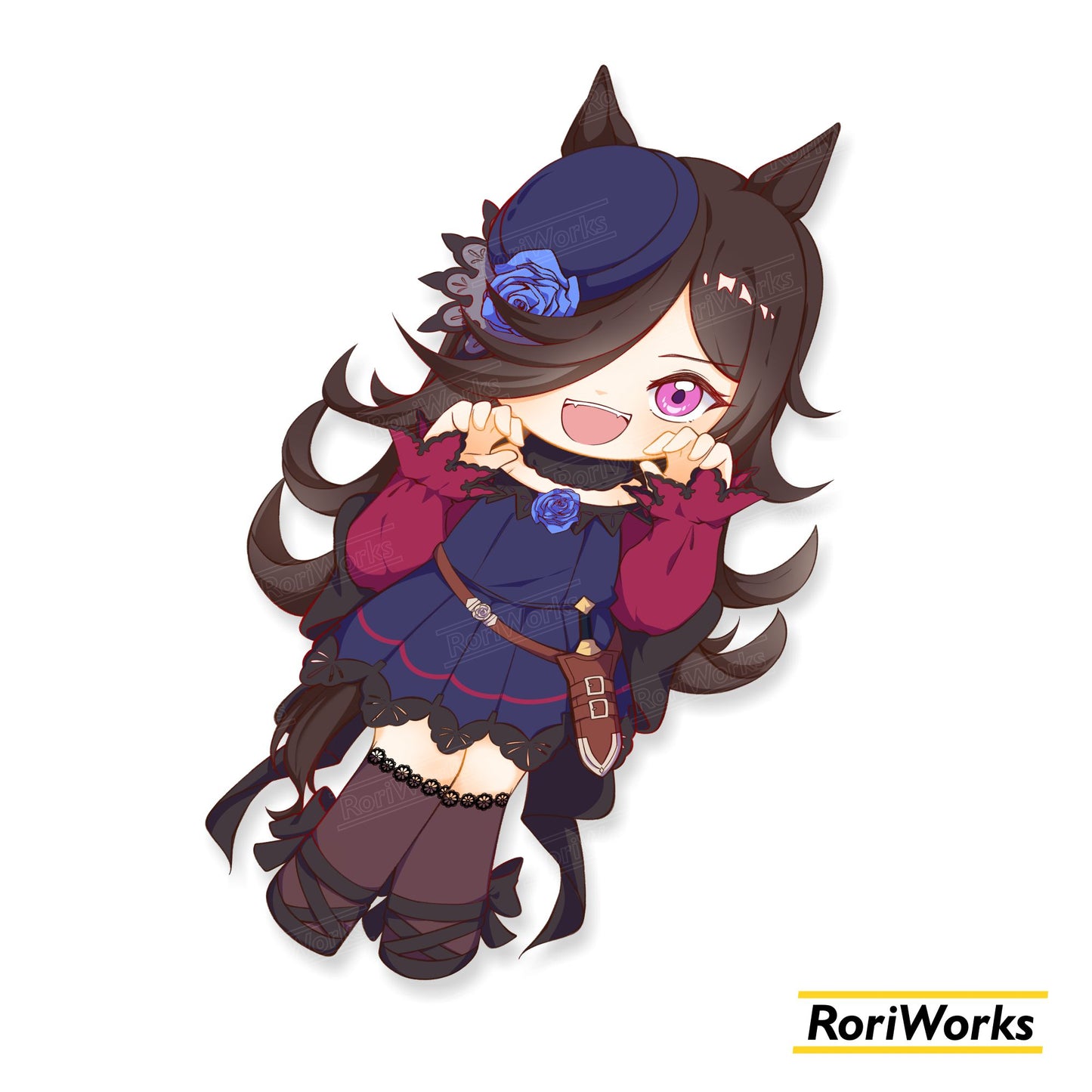 Rice Shower (Chibi) - Sticker