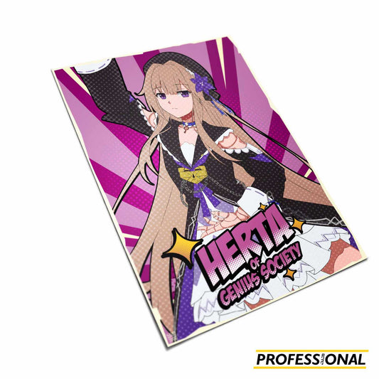 Herta Retro Pop Art - Art Print