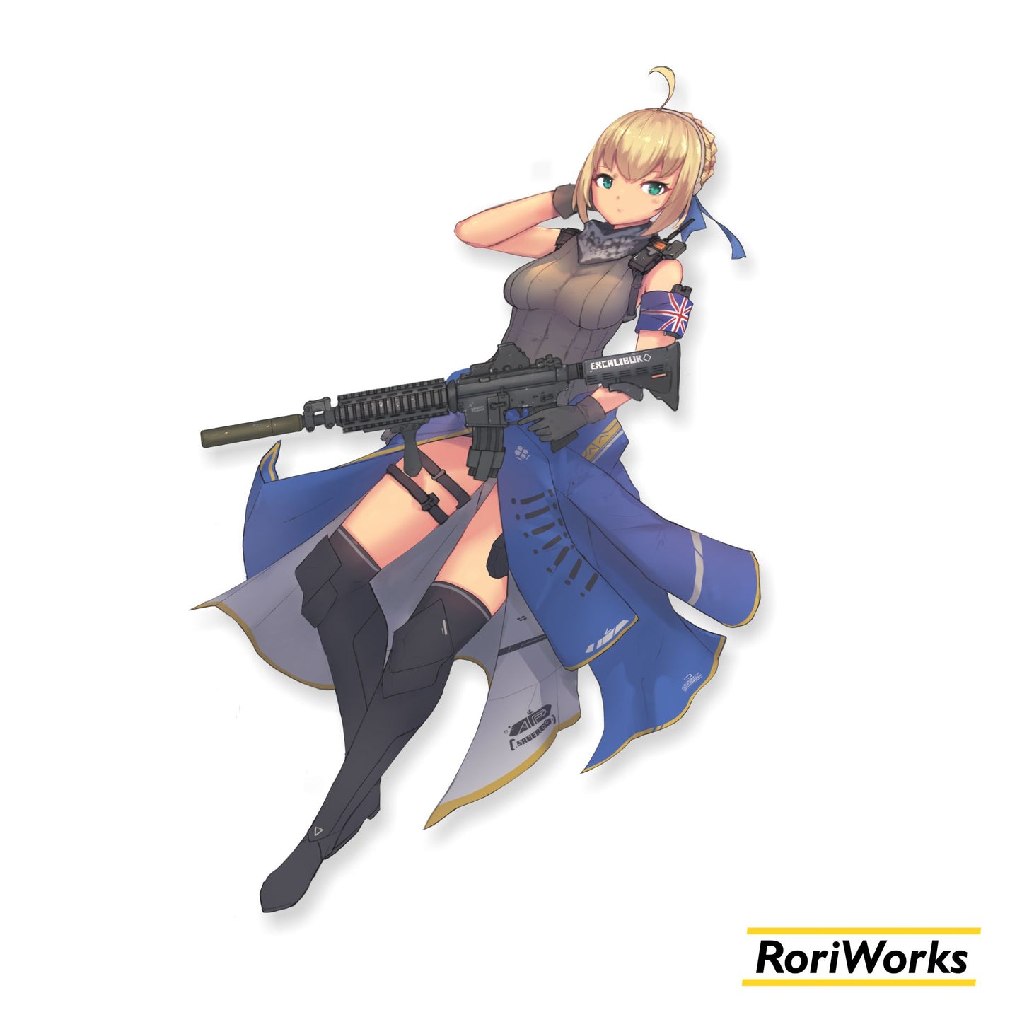 Artoria x M4A1 - Sticker