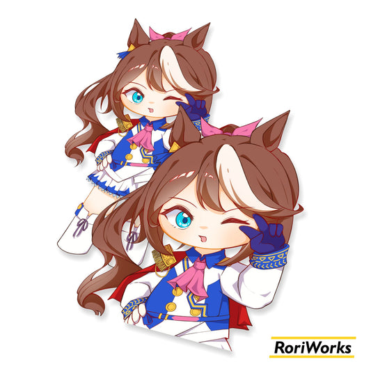 Tokai Teio (Chibi) - Sticker