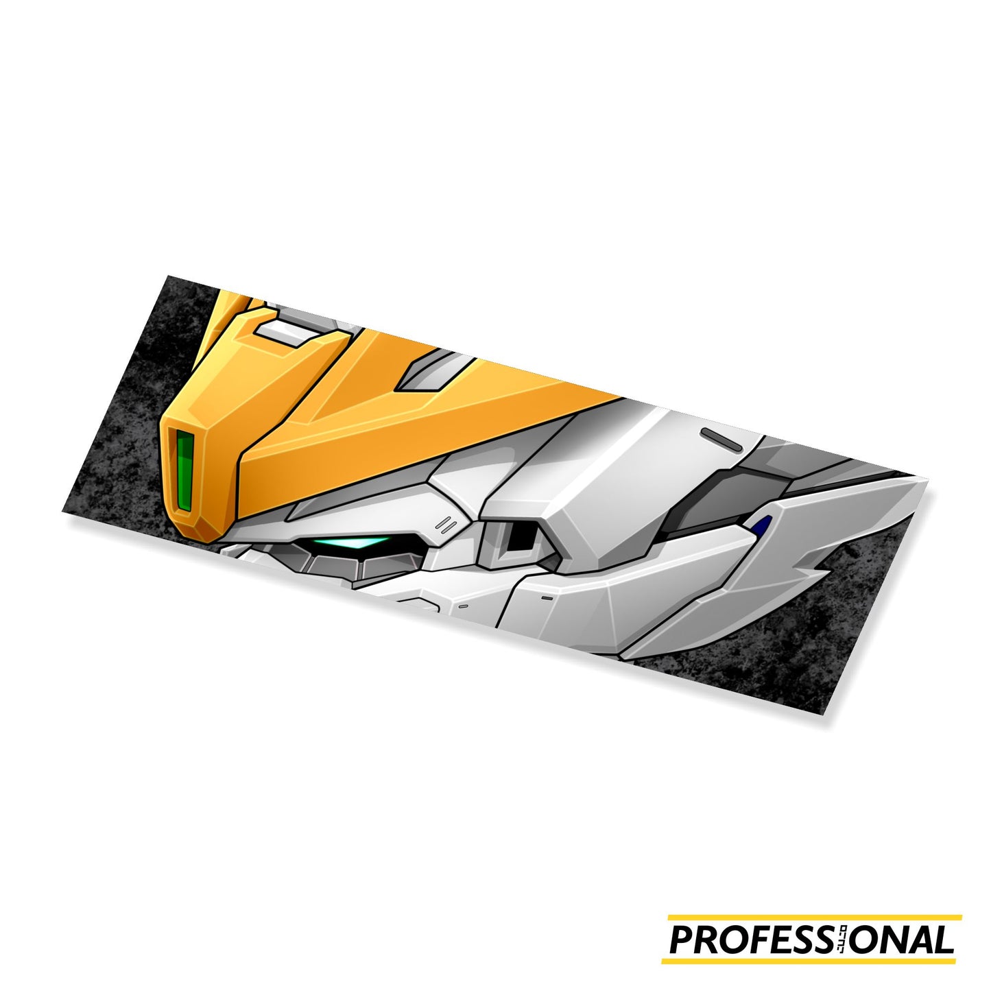 Wing Gundam Snow White Head - Sticker
