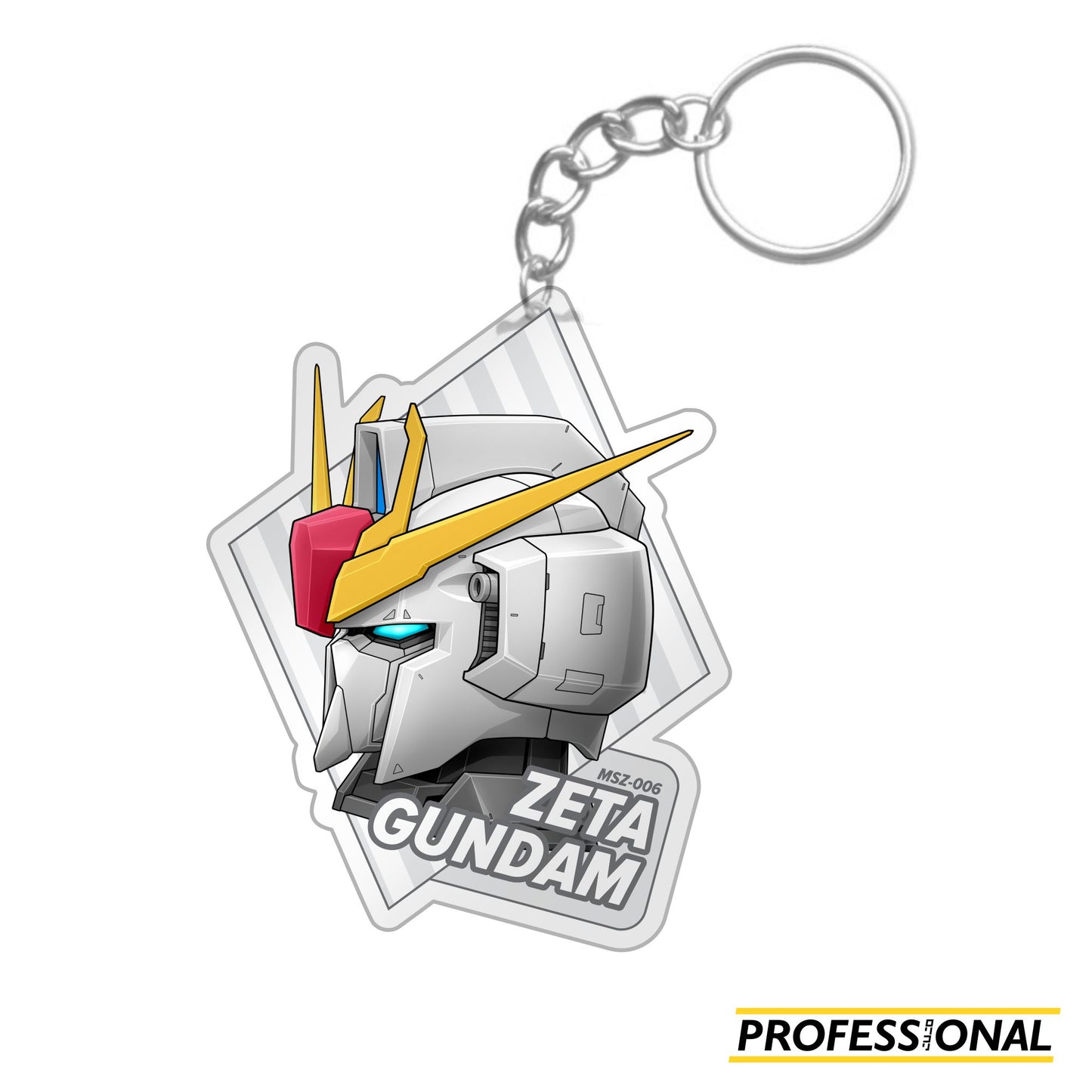 Zeta Gundam Head - Keychain