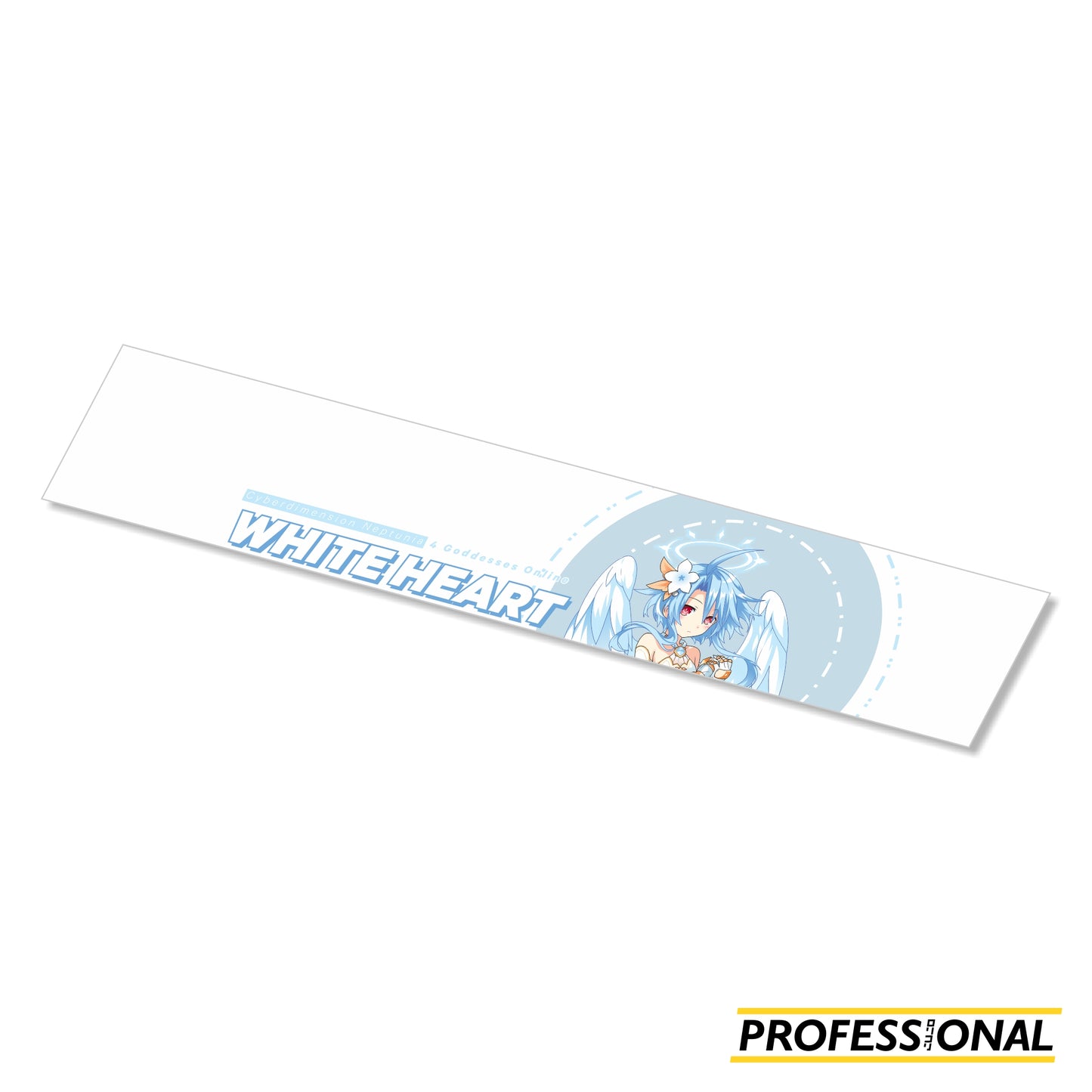 White Heart - Banner Sticker