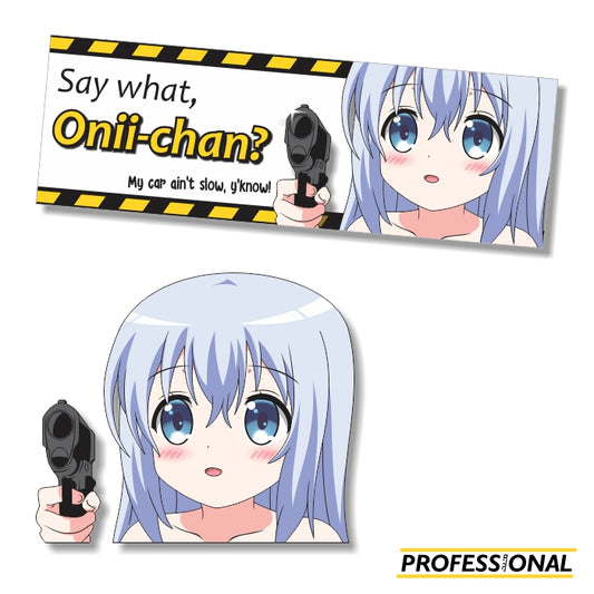 Chino Kafuu - Sticker