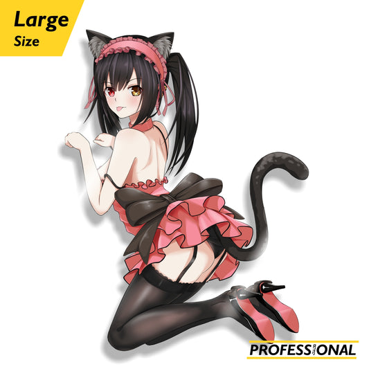 Kurumi (Neko Ver.) - Large Sticker