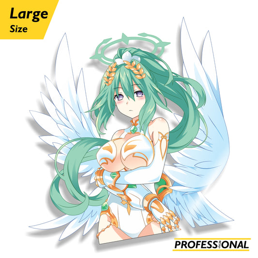 Green Heart - Large Sticker