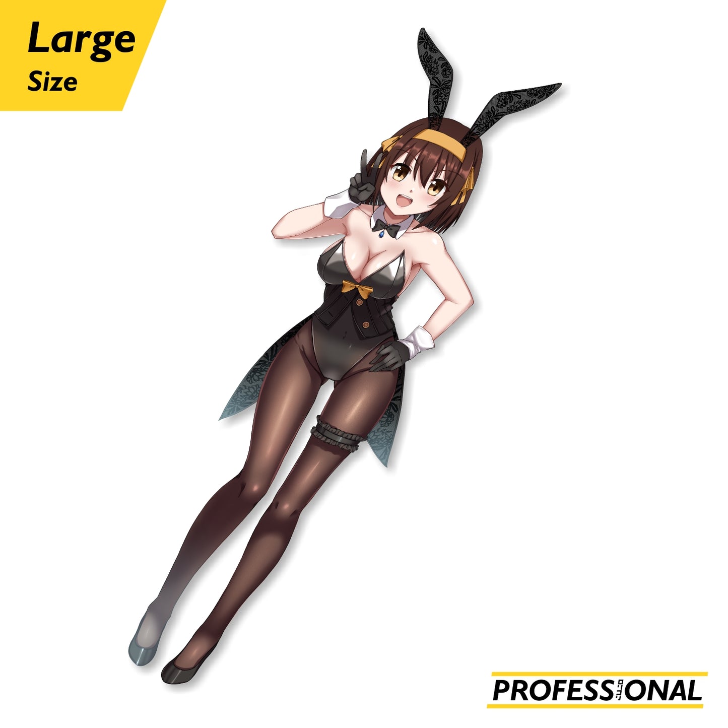 Haruhi (Bunny Girl) - Large Sticker