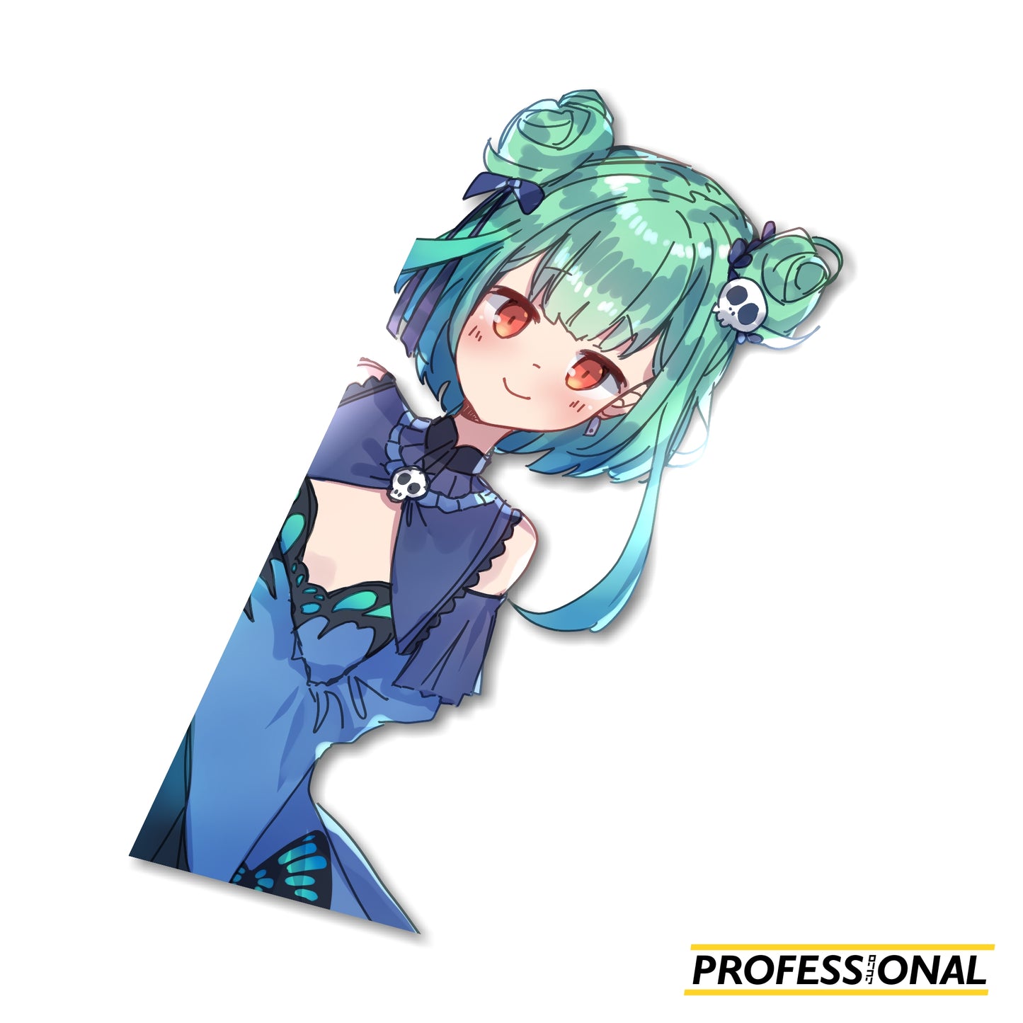 Rushia - Peeking Sticker