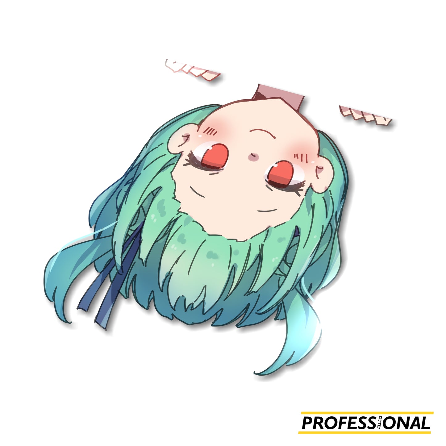 Rushia - Peeking Sticker